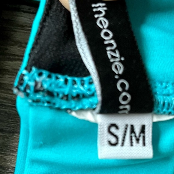Teal Racerback Sports Bra Onzie S/M - Picture 9 of 9